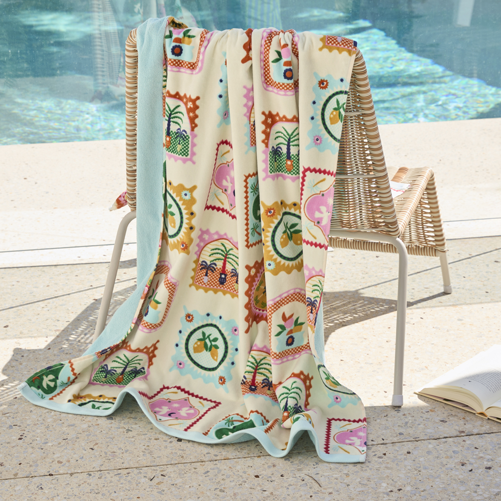 Velour beach towels sale