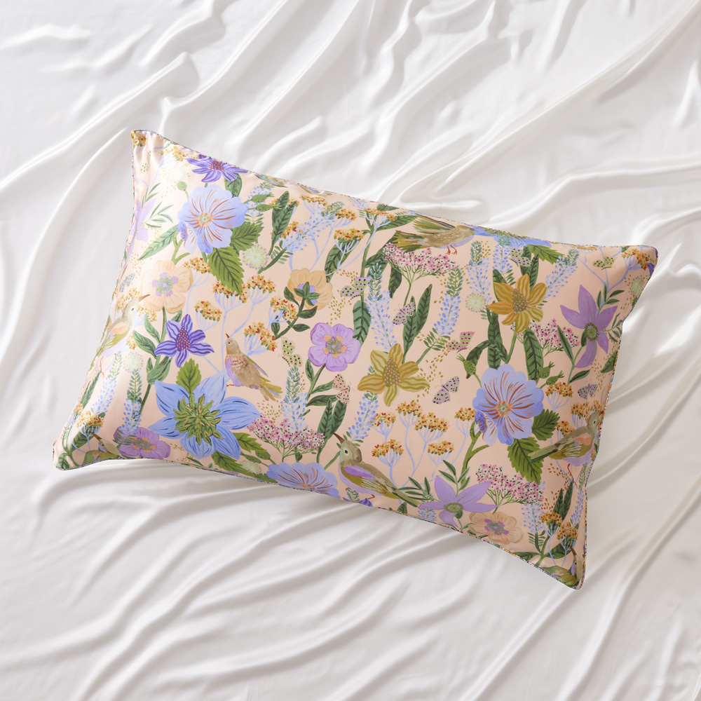 Sephora Floral Pure Silk Printed Pillowcase Adairs