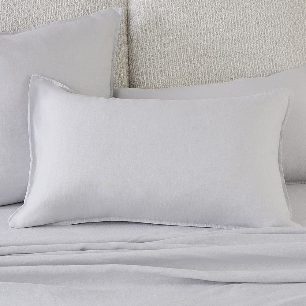 Vintage Washed Linen Glacier Pillowcases | Adairs