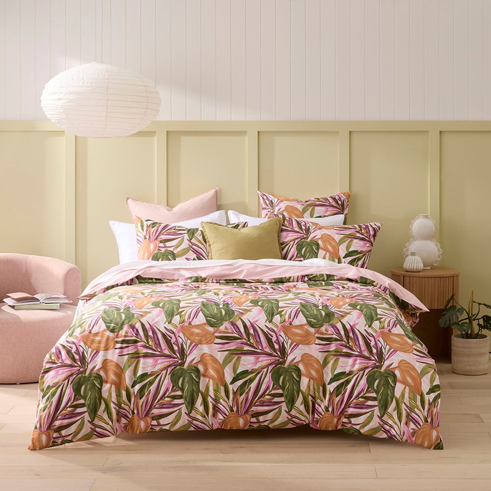 Sundaland Clay Quilt Cover Set + Separates | Adairs