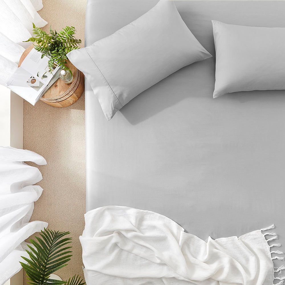 New In Bag SONOMA Cotton 2024 Size: Full Bed Sheet Set Cream 500 Thread Count Sheets