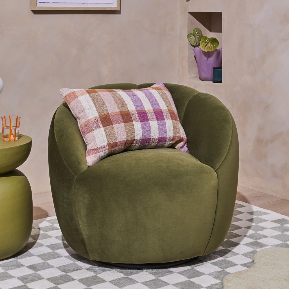 Ariel Fern Swivel Chair | Adairs