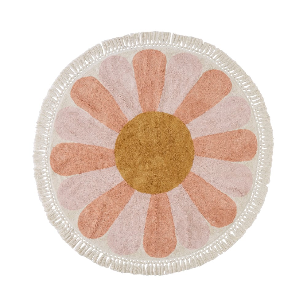 Daisy Bloom Round Rug | Adairs