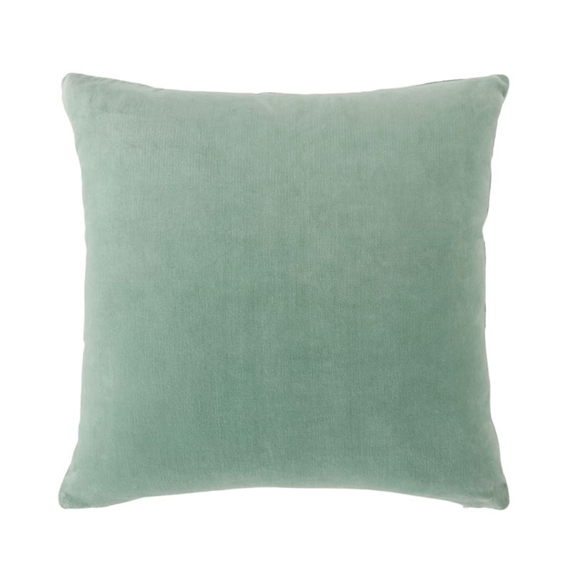 Global Traveller Green Velvet Cushion