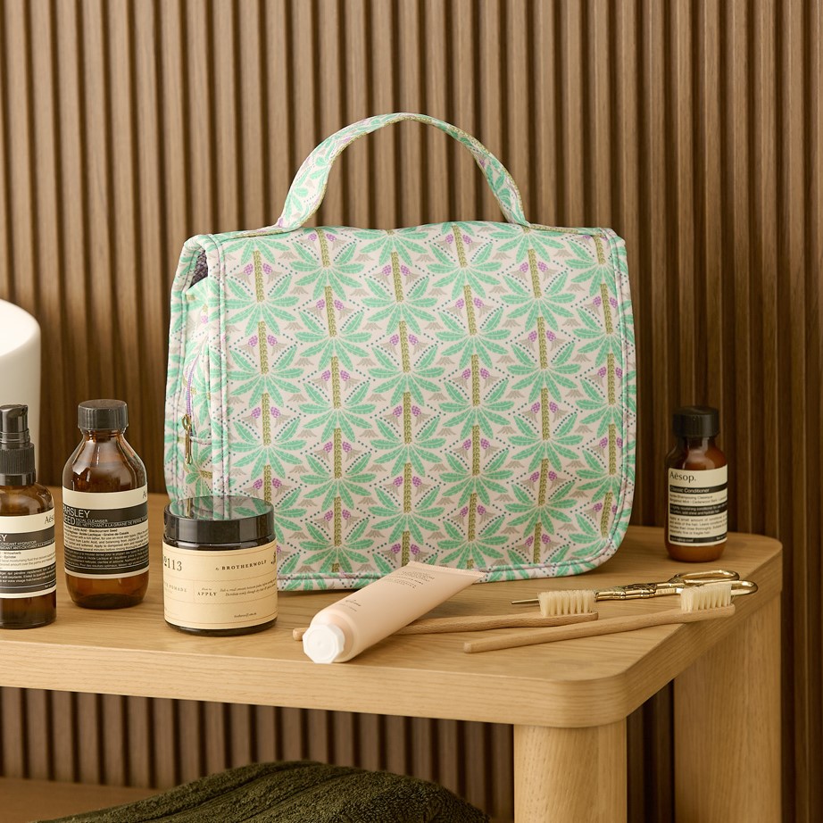 Palm Hanging Toiletry Bag Adairs