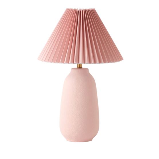 Genevieve Pink Table Light