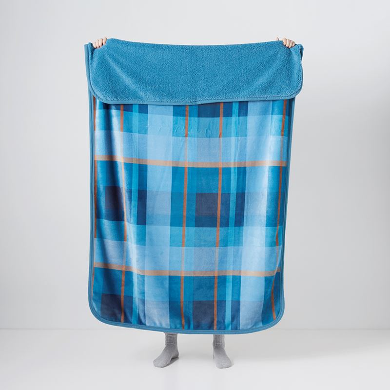 Sherpa Stirling Check Throw | Adairs