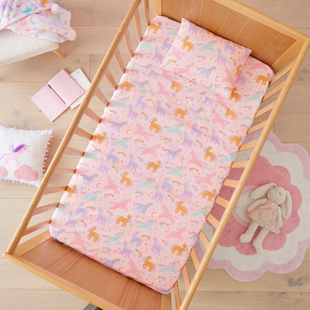 Adairs flannelette cot sheets best sale