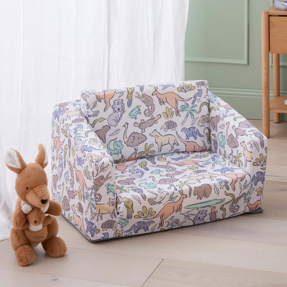 Adairs Kids - Animals Of Oz Flip Out Sofa 