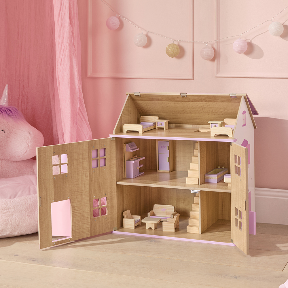 Adairs Kids Lilly s Lilac Doll House Adairs