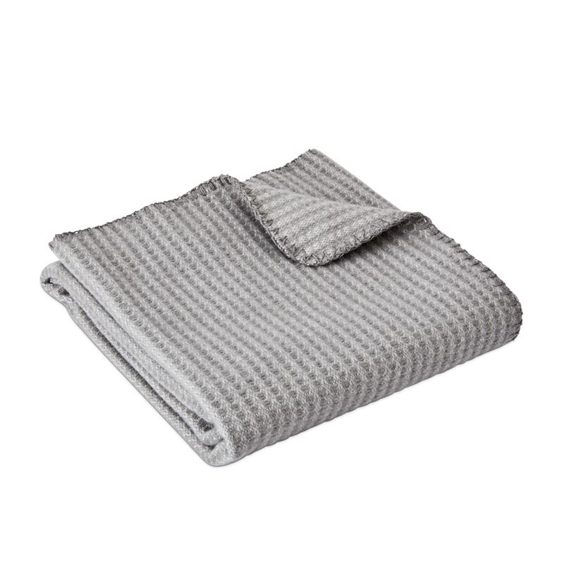 Adairs Baby - Bamboo Wool Grey Baby Blanket | Adairs