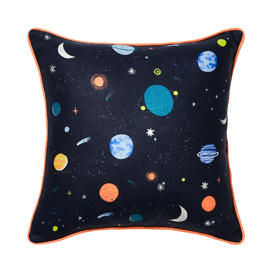 Adairs Kids - Classic Cushion Range Neon Galaxy | Adairs