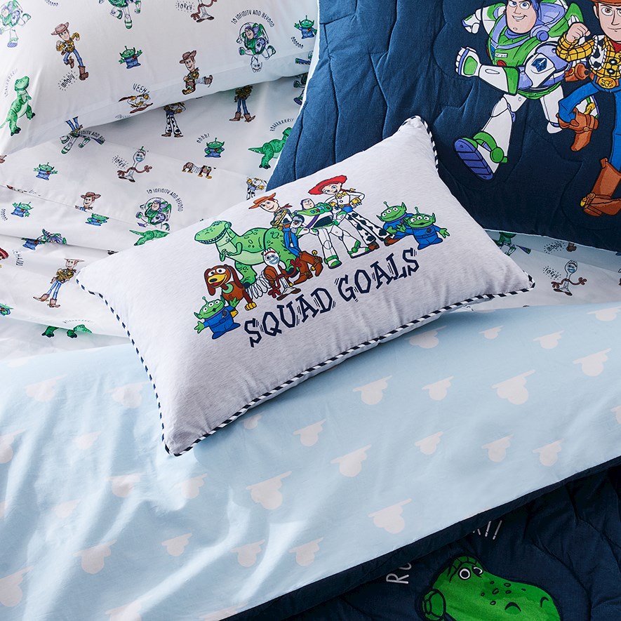 Toy store story pillow