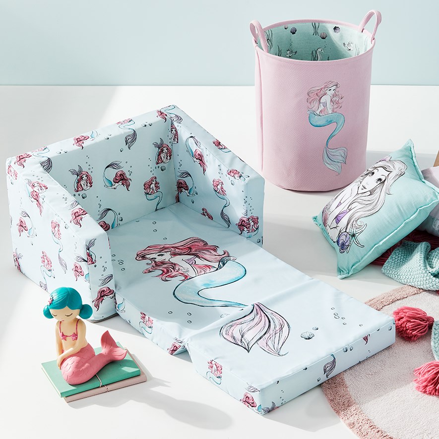 Little mermaid flip open sofa new arrivals