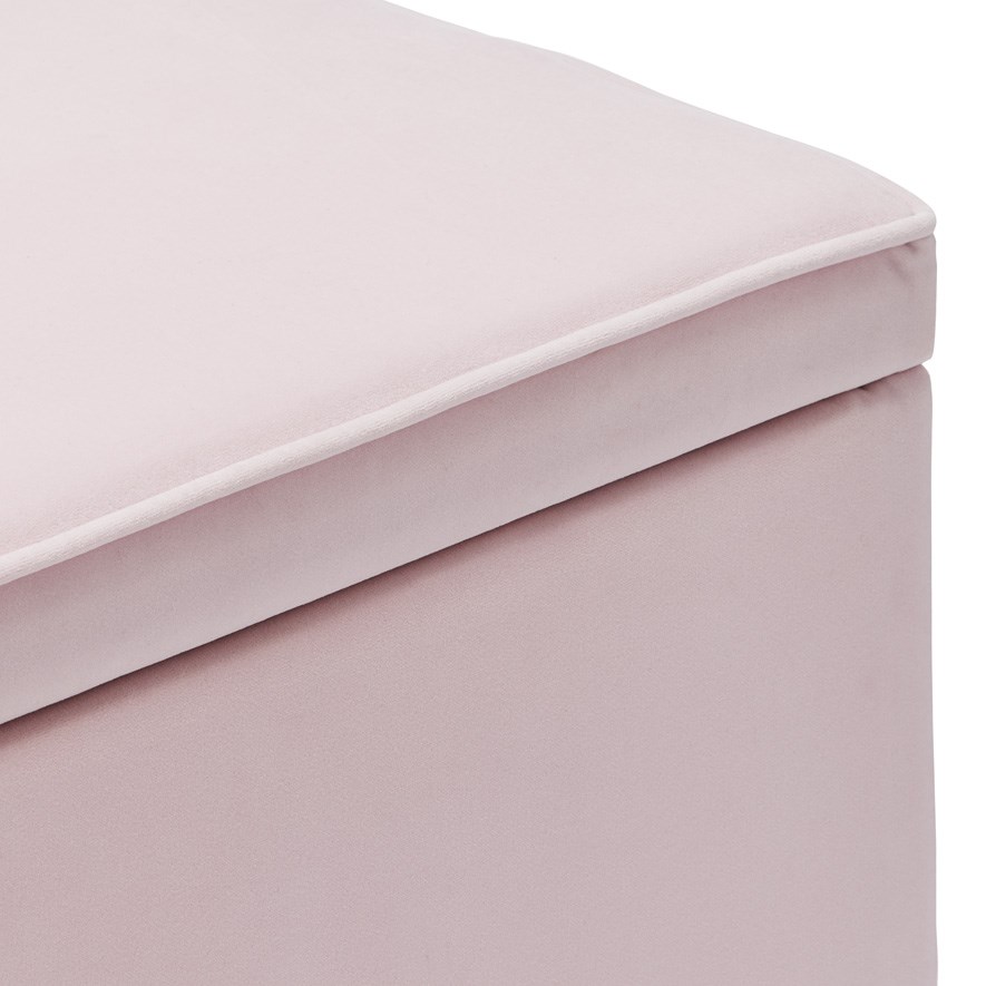 Blush pink blanket discount box