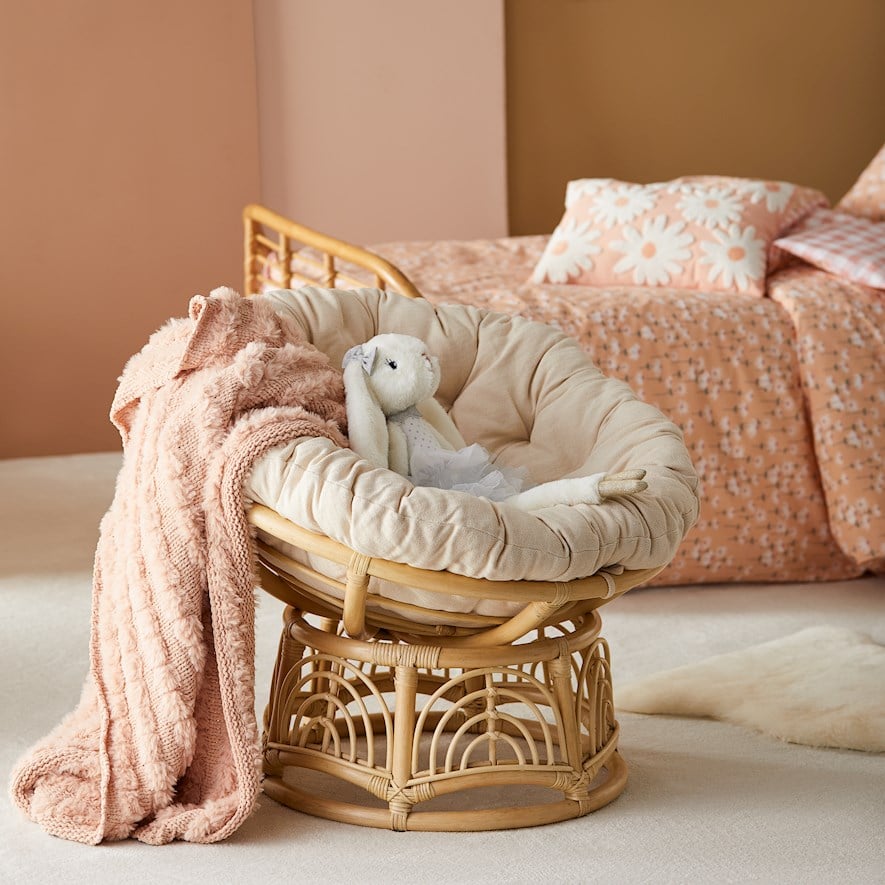 Child size papasan discount chair