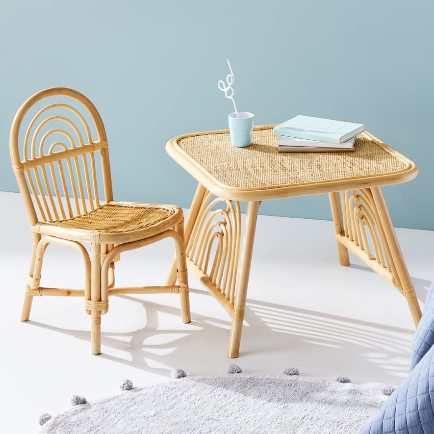 Childrens wicker table and chairs new arrivals