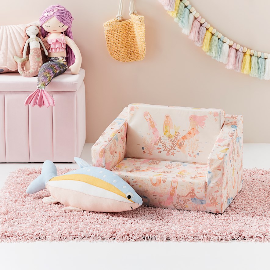 Baby flip out clearance couch