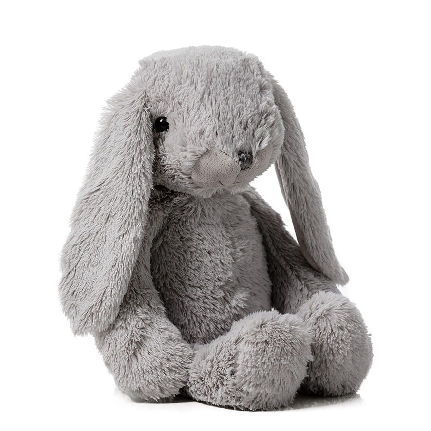 Adairs Baby - Cuddle Toy Collection Grey Bunny | Adairs