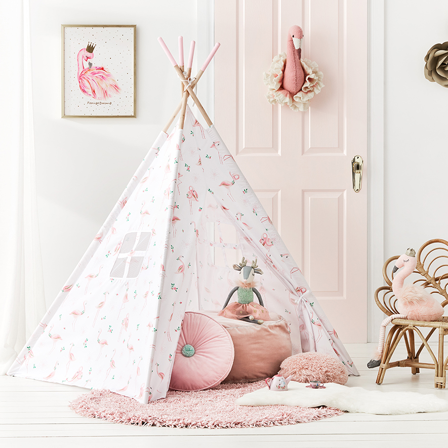 Pink teepee outlet