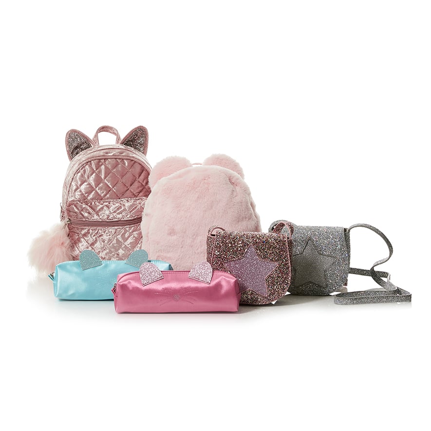 Pink clearance velvet backpack