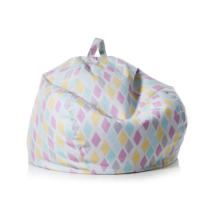 Adairs Kids Harlequin Bean Bag Cover