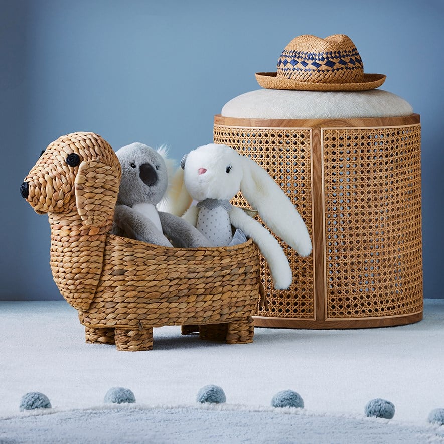 Puppy toy basket best sale