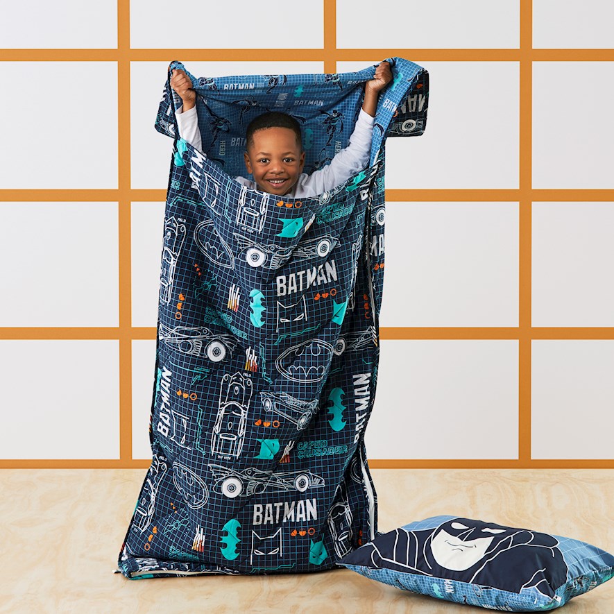 Batman sleeping bag best sale