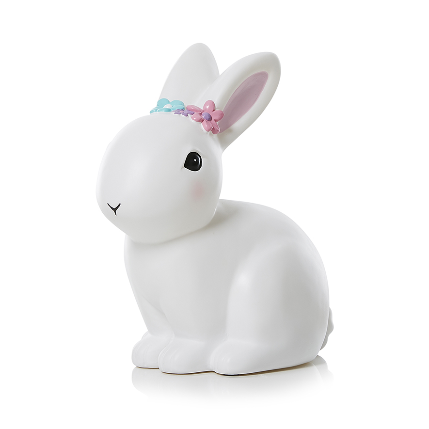 Ceramic bunny night deals light