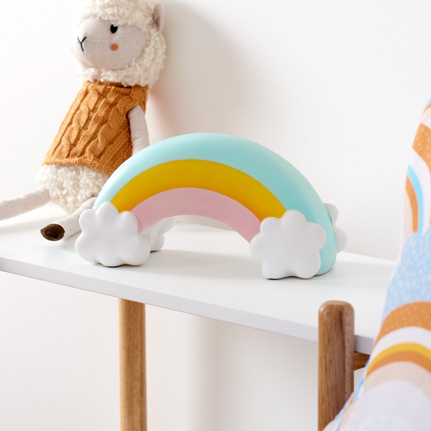 Rainbow deals bedside lamp