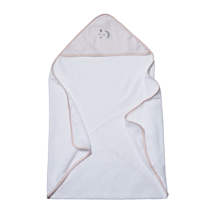 Adairs Baby - Little Dreamer Hooded Towel Pink | Adairs