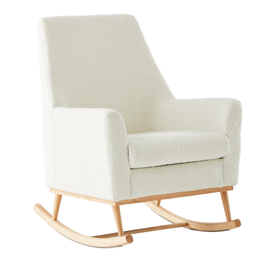 Glider hotsell chair white