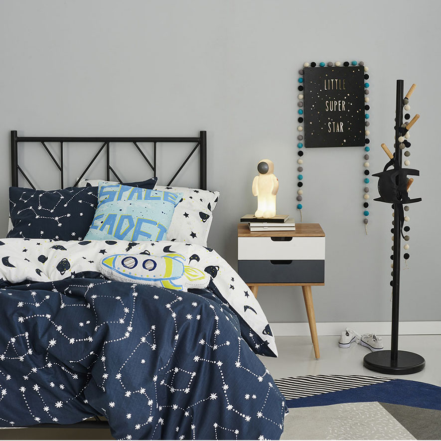 Constellation nursery cheap bedding