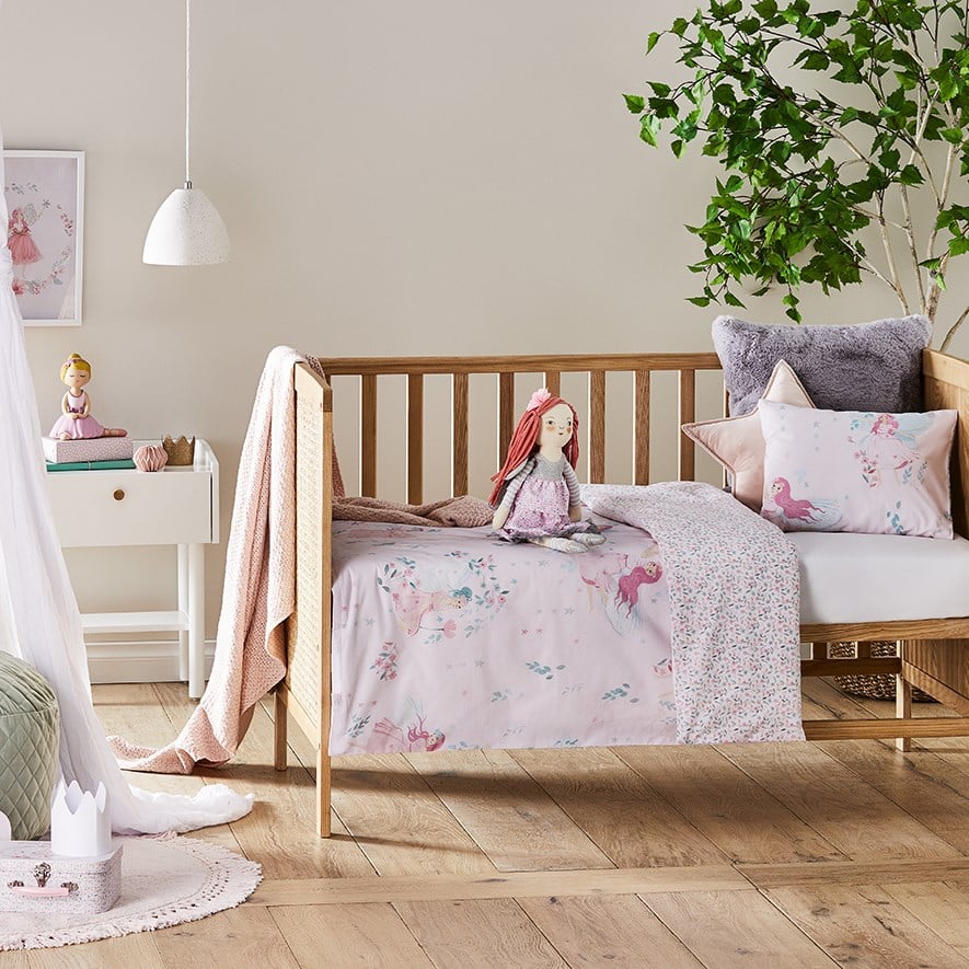 Fairy cot store bedding sets