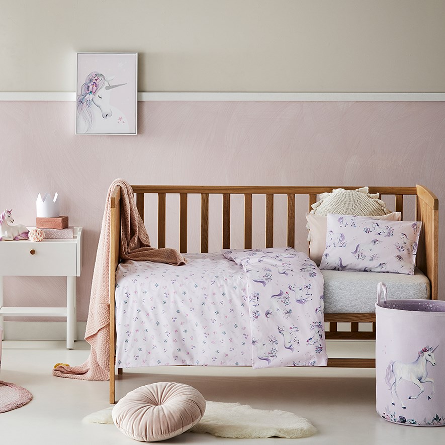 Unicorn cheap cot quilt