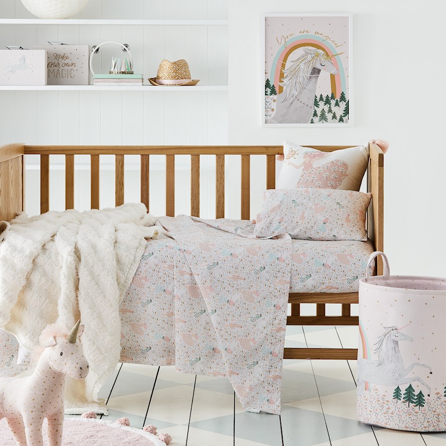 Adairs store cot set