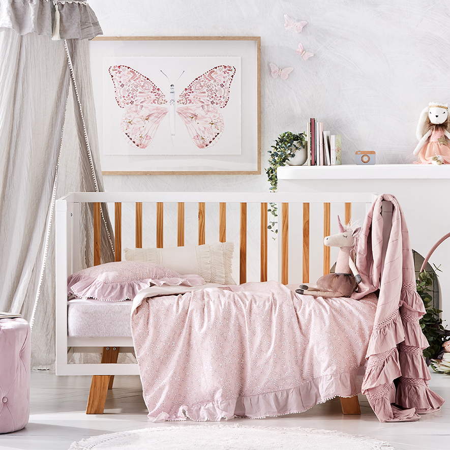 Butterfly cot set online