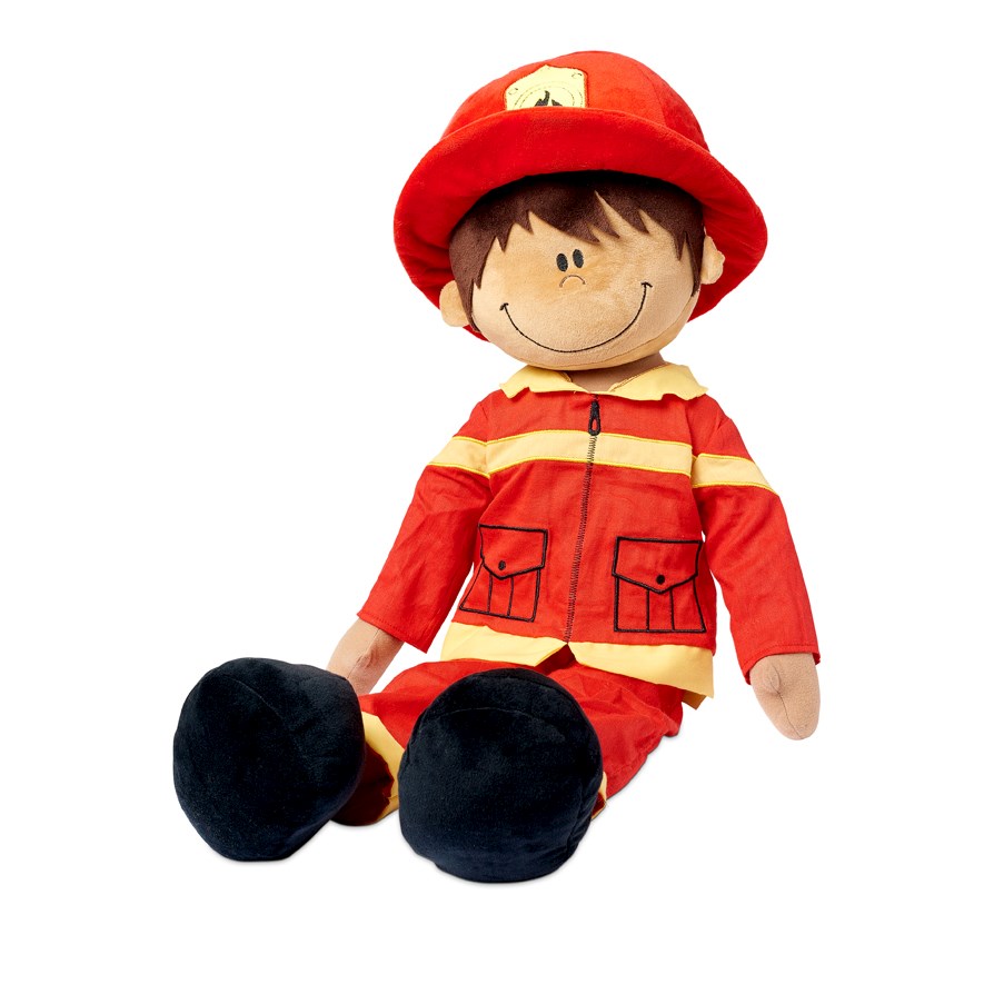 Adairs Kids Fireman Character Toy Adairs