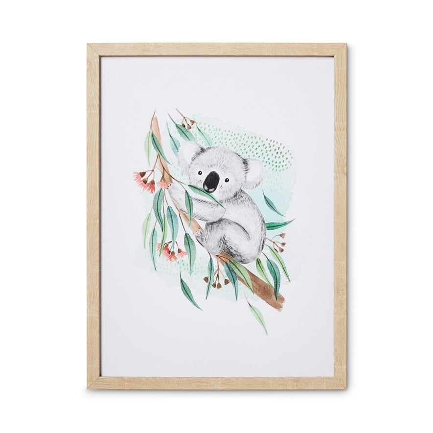 Koala print hot sale nursery