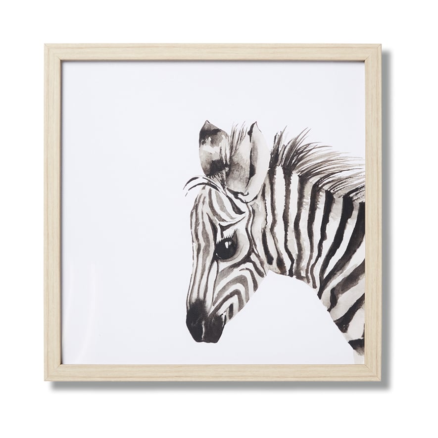 zebra nursery print