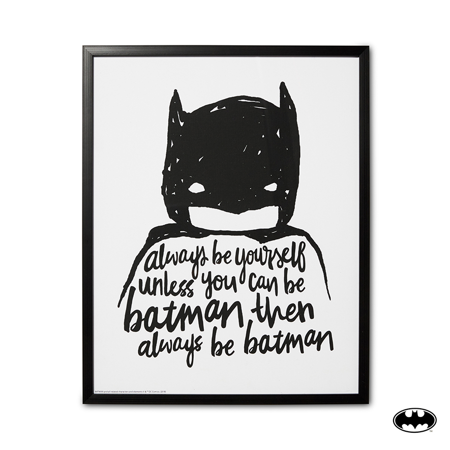 Adairs Kids - Batman Be Batman Wall Art | Adairs