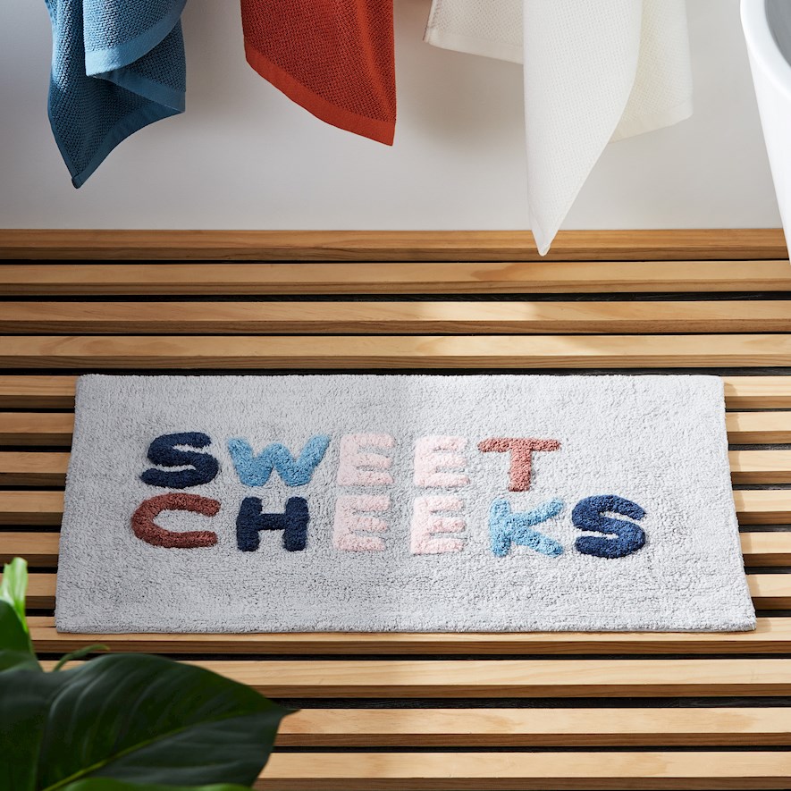 Sweet Cheeks Bath Mat