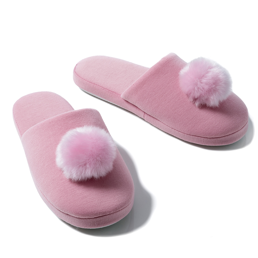 Slippers Jetta Jersey in Pink | Adairs