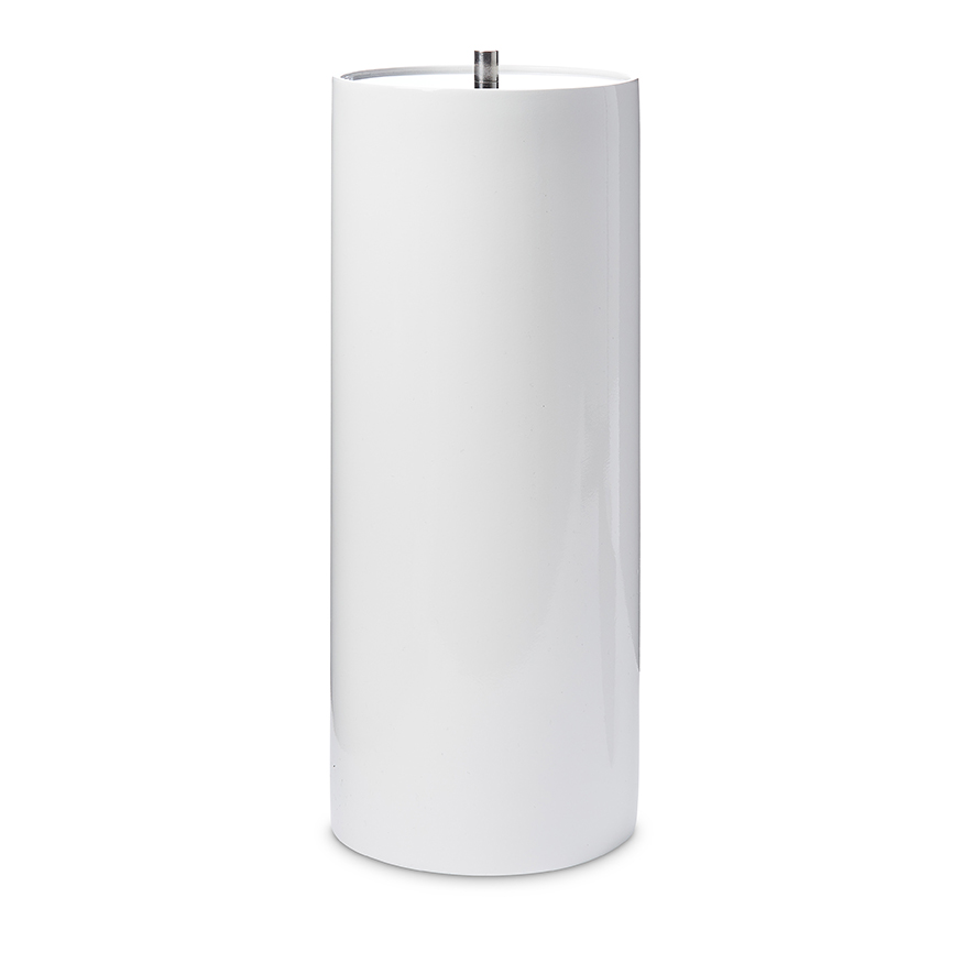 Toilet roll store holder white