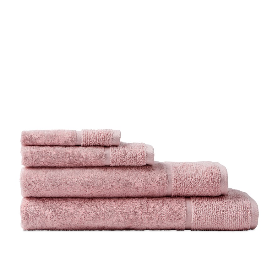 Escape Powder Pink Towels | Adairs