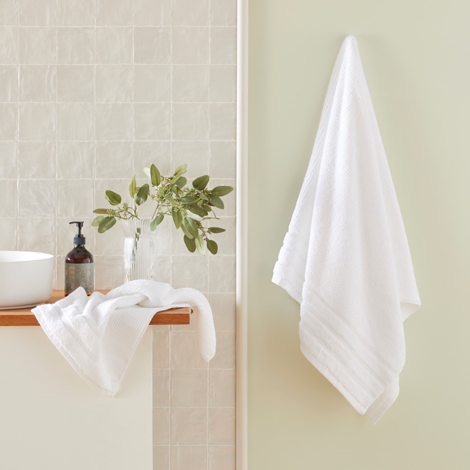 Home Republic - Eclipse Towel Black & White - Bathroom - Towels - Adairs  Online