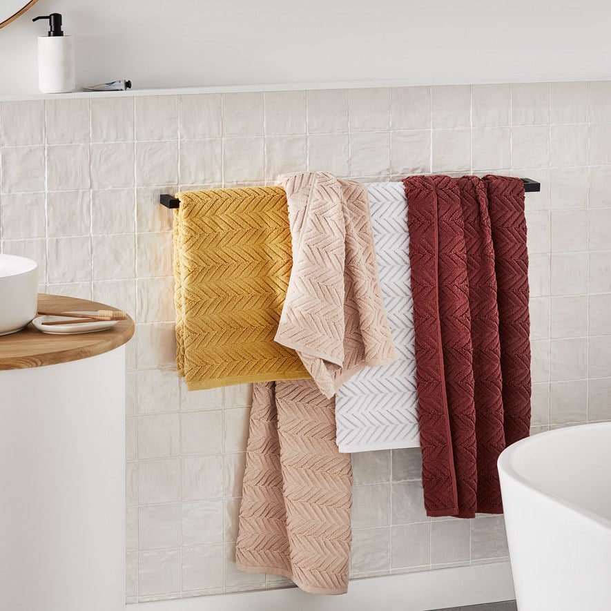 Mustard 2025 coloured towels