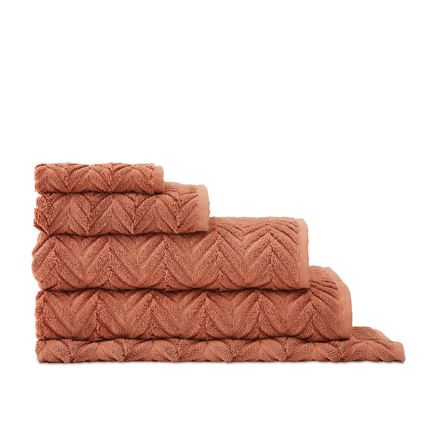 terracotta bath towels