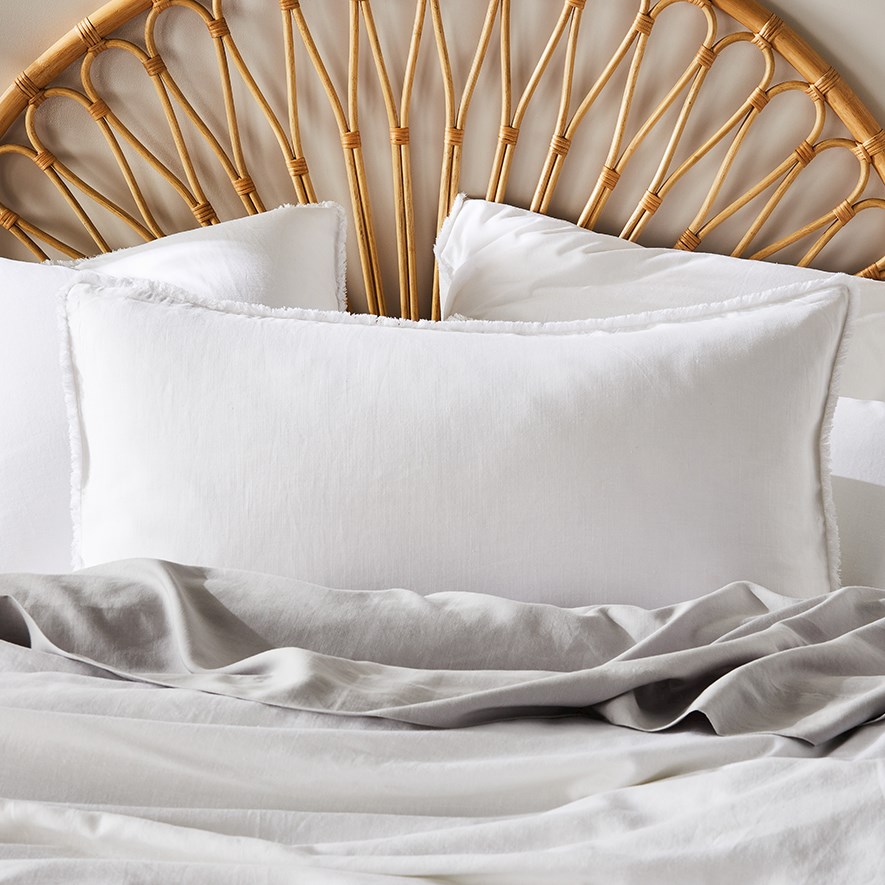 Golden linen bamboo pillow best sale