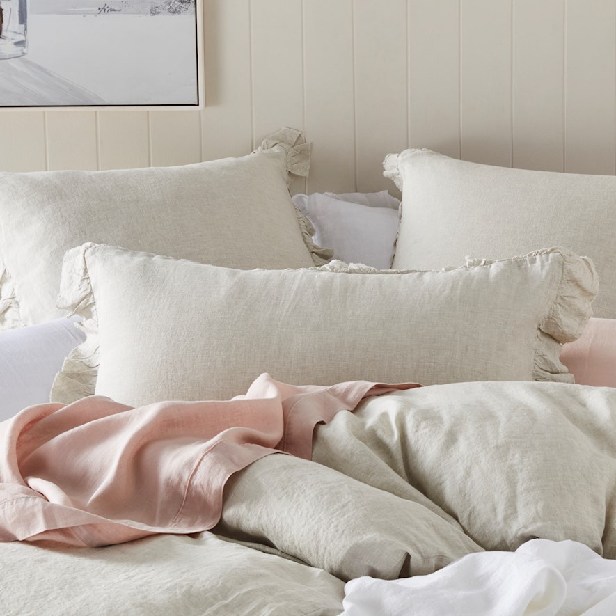 Ruffle on sale pillow cases